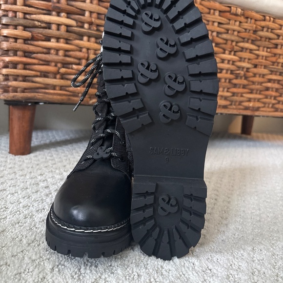 Sam and Libby Stella Combat Boots - Picture 2 of 3